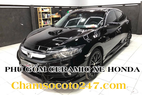 Phủ Nano Ceramic Honda CRV  Trung Tâm Chăm Sóc Ôtô CarOne